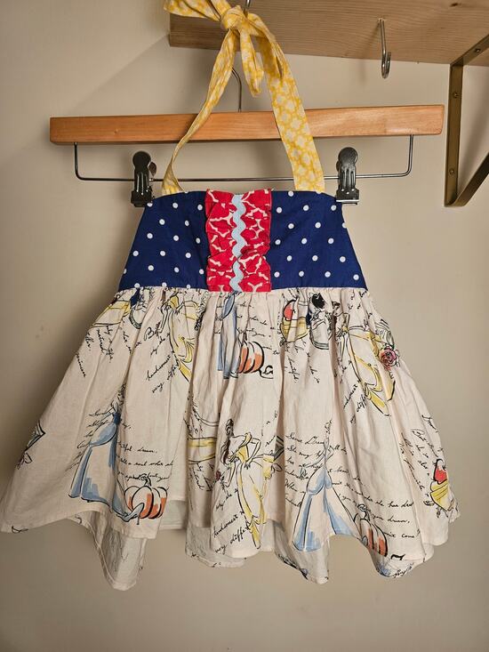 Artisan Other - Custom Boutique Baby Doll Belle, Snow White, and Cinderella Cotton Top
